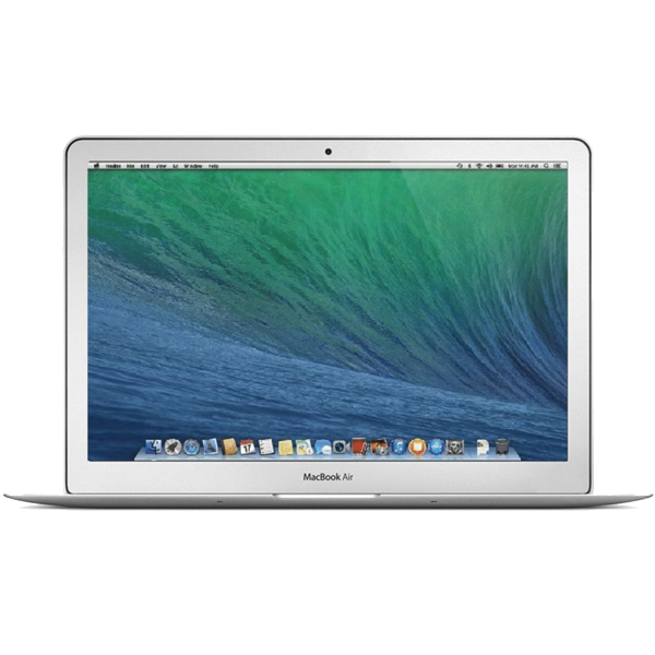 MacBook Air 13-inch | Core i5 1.4 GHz | 128 GB SSD | 4 GB RAM | Zilver (Early 2014) | Qwertz