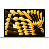 MacBook Air 13-inch | Apple M3 8-core | 1 TB SSD | 16 GB RAM | Sterrenlicht (2024) | 10-core GPU | Qwerty