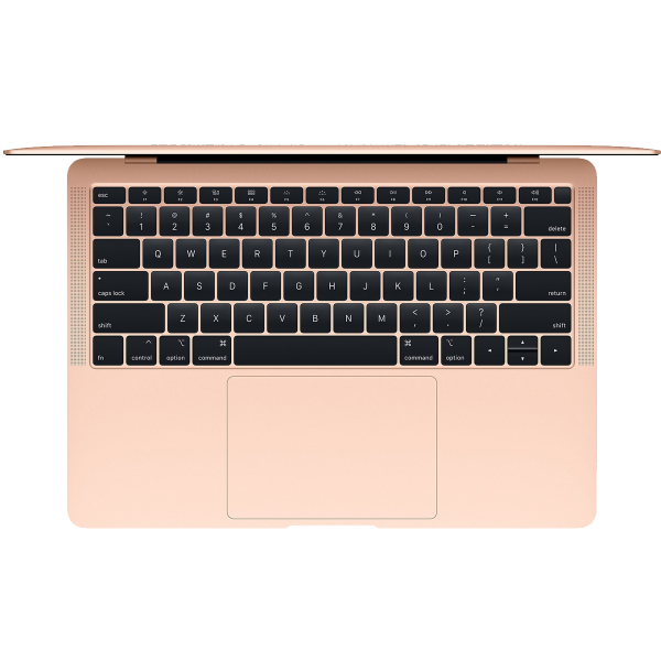 MacBook Air 13-inch | Core i5 1.6 GHz | 128 GB SSD | 8 GB RAM | Goud (2019) | Qwerty/Azerty/Qwertz