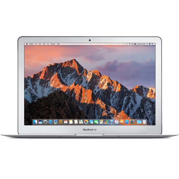 MacBook Air 13-inch | Core i7 2.2 GHz | 256 GB SSD | 8 GB RAM | Zilver (2017) | Qwerty