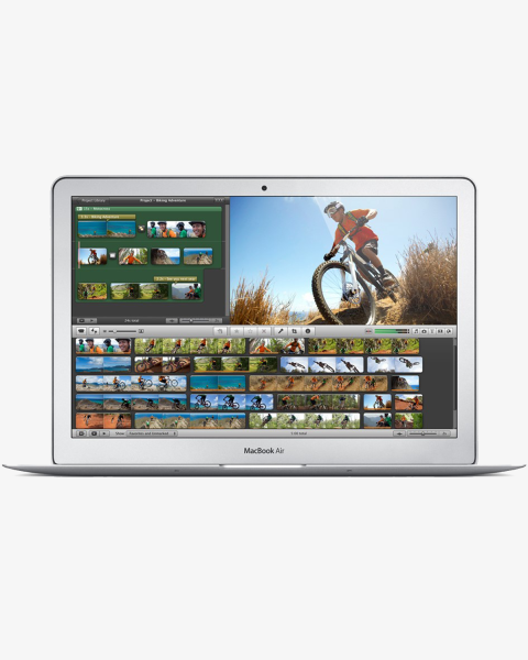 MacBook Air 13-inch | Core i7 1.7 GHz | 256 GB SSD | 8 GB RAM | Zilver (Mid 2013) | Qwerty/Azerty/Qwertz