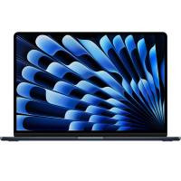 Macbook Air 15-inch | Apple M3 8-core | 256 GB SSD | 8 GB RAM | Middernacht (2024) | 10-core GPU | Qwerty/Azerty