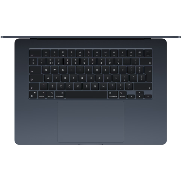 Macbook Air 15-inch | Apple M3 8-core | 512 GB SSD | 16 GB RAM | Middernacht (2024) | 10-core GPU | Azerty