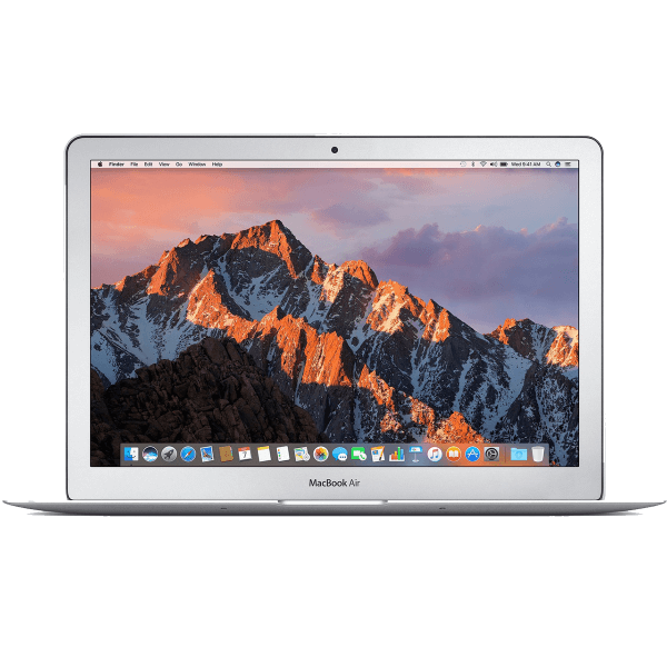 MacBook Air 13-inch | Core i5 1.8 GHz | 128 GB SSD | 8 GB RAM | Zilver (2017) | Qwertz