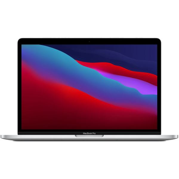 Macbook Pro 13-inch | Apple M1 3.2 GHz | 256 GB SSD | 8 GB RAM | Zilver (2020) | Qwerty