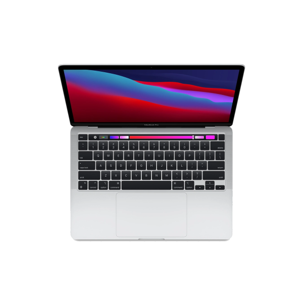 Macbook Pro 13-inch | Apple M1 3.2 GHz | 256 GB SSD | 8 GB RAM | Zilver (2020) | Qwerty