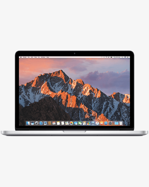 MacBook Pro 13-inch | Core i5 2.7 GHz | 256 GB SSD | 16 GB RAM | Zilver (Early 2015) | Qwerty