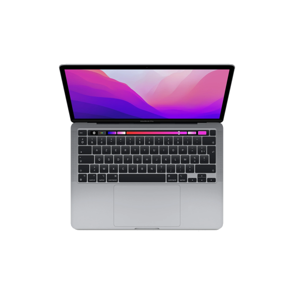 MacBook Pro 13-inch | Touch Bar | Apple M2 8-core | 256 GB SSD | 8 GB RAM | Spacegrijs (2022) | Qwerty