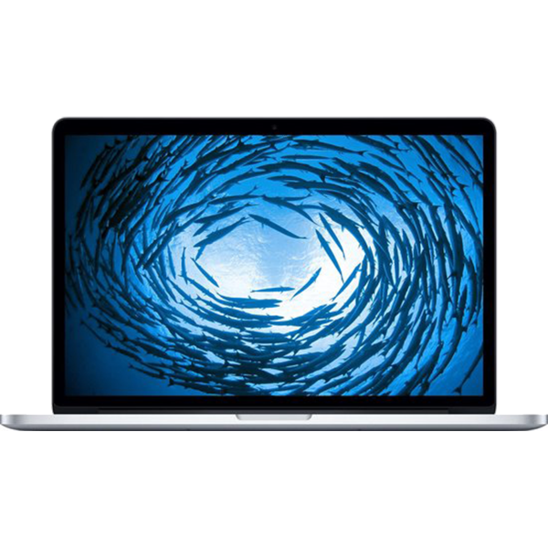 MacBook Pro 15-inch | Core i7 2.2 GHz | 256 GB SSD | 16 GB RAM | Zilver (Mid 2014) | Retina | Qwerty/Azerty/Qwertz