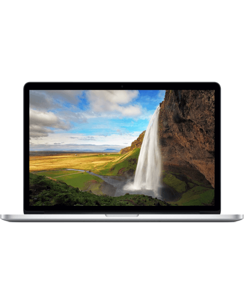 MacBook Pro 15-inch | Core i7 2.2 GHz | 256 GB SSD | 16 GB RAM | Zilver (Mid 2015) | Qwerty