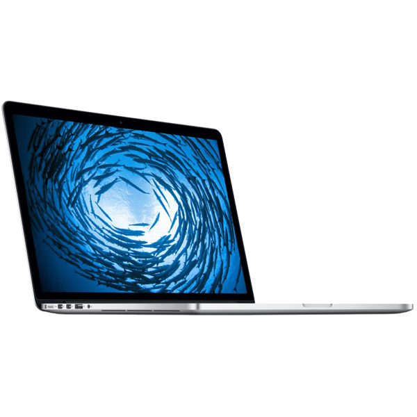 MacBook Pro 15-inch | Core i7 2.5 GHz | 512 GB SSD | 16 GB RAM | Zilver (Mid 2015) | Qwerty