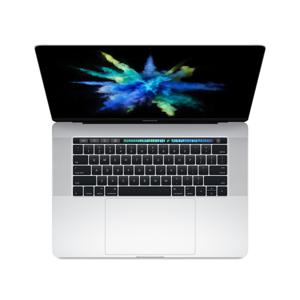 MacBook Pro 15-inch | Touch Bar | Core i7 2.6 GHz | 256 GB SSD | 16 GB RAM | Zilver (2016) | Qwerty/Azerty/Qwertz