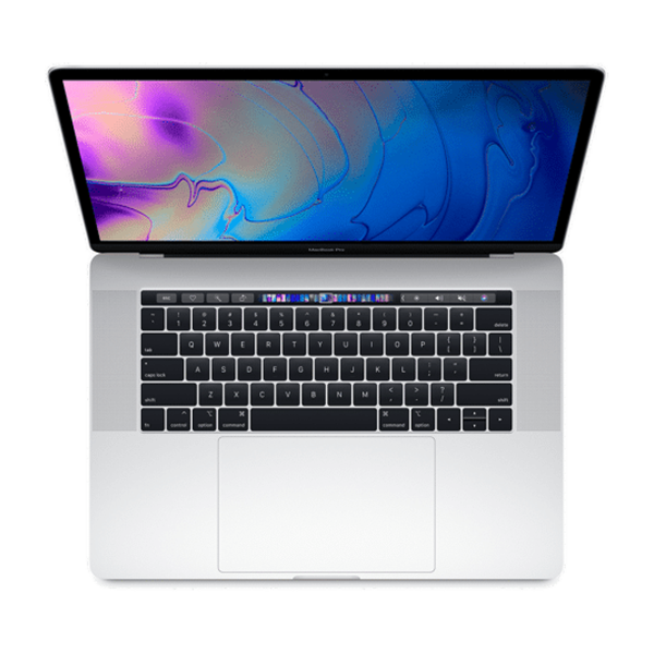 Macbook Pro 15-inch | Touch Bar | Core i7 2.6 GHz | 256 GB SSD | 16 GB RAM | Zilver (2019) | Qwerty/Azerty/Qwertz