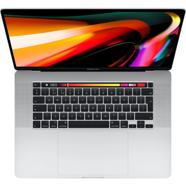 Macbook Pro 16-inch | Touch Bar | Core i7 2.6 GHz | 512 GB SSD | 32 GB RAM | Zilver (2019) | Qwerty/Azerty/Qwertz