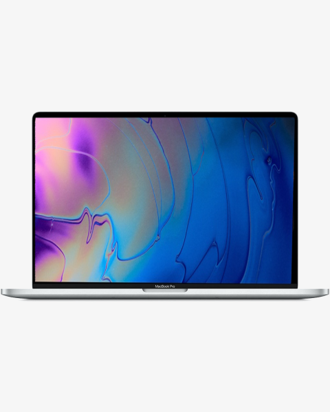 Macbook Pro 15-inch | Core i7 2.6 GHz | 256 GB SSD | 16 GB RAM | Zilver (2019) | Qwerty