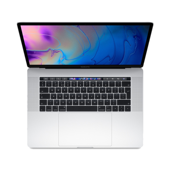 Macbook Pro 15-inch | Touch Bar | Core i9 2.3 GHz | 512 GB SSD | 32 GB RAM | Zilver (2019) | Qwerty/Azerty/Qwertz