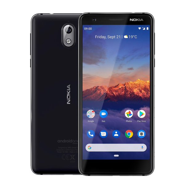 Nokia 3.1 | 16GB | Zwart