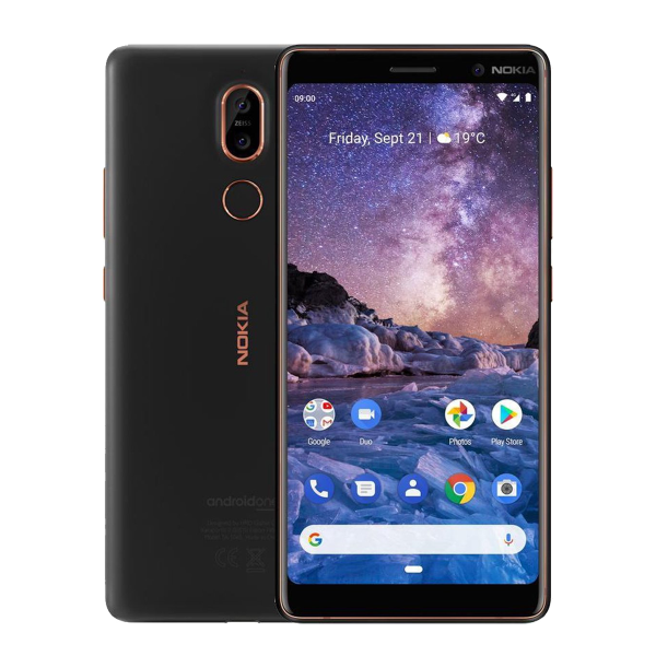 Nokia 7 Plus | 64GB | Zwart