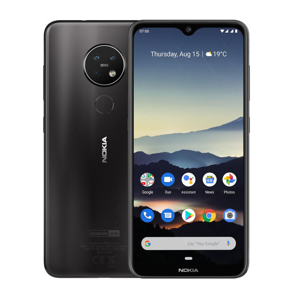 Nokia 7.2 | 64GB | Zwart