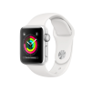 Apple Watch Series 3 | 38mm | Aluminium Case Zilver | Wit sportbandje | GPS | WiFi + 4G
