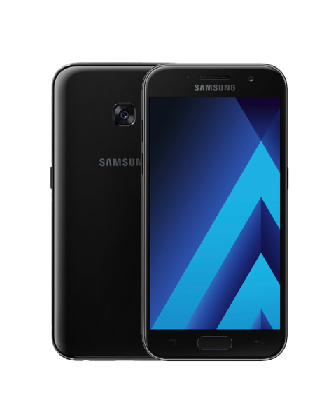 Refurbished Samsung Galaxy A3 16GB zwart (2017) 