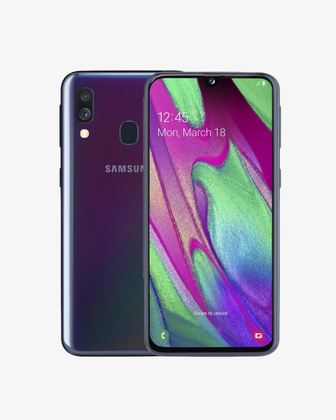 Samsung Galaxy A40 64GB Zwart