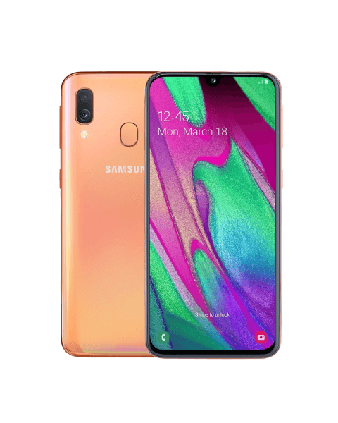 Samsung Galaxy A40 64GB Oranje