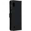 Echt Lederen Booktype Samsung Galaxy A10 - Zwart - Zwart / Black