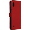 Echt Lederen Booktype Samsung Galaxy A10 - Rood - Rood / Red