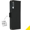 Accezz Wallet Softcase Bookcase Samsung Galaxy A70 - Zwart / Schwarz / Black