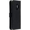 Selencia Echt Lederen Bookcase Samsung Galaxy S9 - Zwart / Schwarz / Black