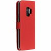 Selencia Echt Lederen Bookcase Samsung Galaxy S9