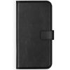 Selencia Echt Lederen Bookcase Samsung Galaxy S9 Plus - Zwart / Schwarz / Black