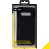 Accezz Liquid Silicone Backcover Samsung Galaxy S10 - Zwart / Schwarz / Black