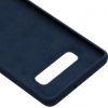 Liquid Silicone Backcover Samsung Galaxy S10 Plus - Blauw - Blauw / Blue
