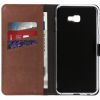 Echt Lederen Booktype Samsung Galaxy J4 Plus - Bruin / Brown