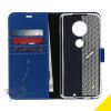 Accezz Wallet Softcase Booktype Moto G7 / G7 Plus - Donkerblauw / Dunkelblau  / Dark blue