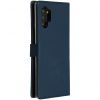 Echt Lederen Booktype Galaxy Note 10 Plus - Blauw - Blauw / Blue