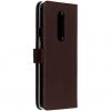 Echt Lederen Booktype OnePlus 7 Pro - Bruin - Bruin / Brown