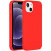 Accezz Liquid Silicone Backcover iPhone 13 - Rood / Rot / Red