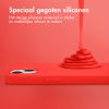 Accezz Liquid Silicone Backcover iPhone 13 - Rood / Rot / Red