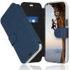 Accezz Xtreme Wallet Bookcase iPhone 14 Pro - Donkerblauw / Dunkelblau  / Dark blue