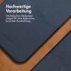 Accezz Premium Leather Card Slot Backcover iPhone 14 - Donkerblauw / Dunkelblau  / Dark blue