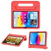 Accezz Kidsproof Backcover met handvat iPad 10 (2022) 10.9 inch - Rood / Rot / Red