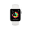 Apple Watch Series 3 | 38mm | Aluminium Case Zilver | Wit sportbandje | GPS | WiFi + 4G
