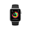 Apple Watch Series 3 | 38mm | Aluminium Case Zilver | Zwart sportbandje | GPS | WiFi