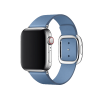 Apple Watch 38/40 mm Leren Loop HorlogeBand Blauw