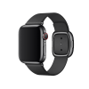 Apple Watch 38/40 mm Leren Loop HorlogeBand  Zwart