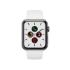 Apple Watch Series 5 | 44mm | Aluminium Case Spacegrijs | Wit sportbandje | GPS | WiFi + 4G