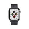 Apple Watch Series 5 | 44mm | Stainless Steel Case Zwart | Zwart Milanees bandje | GPS | WiFi + 4G